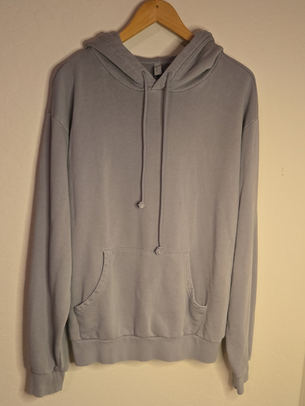 Skims Classic Pullover Hoodie in Light Gray